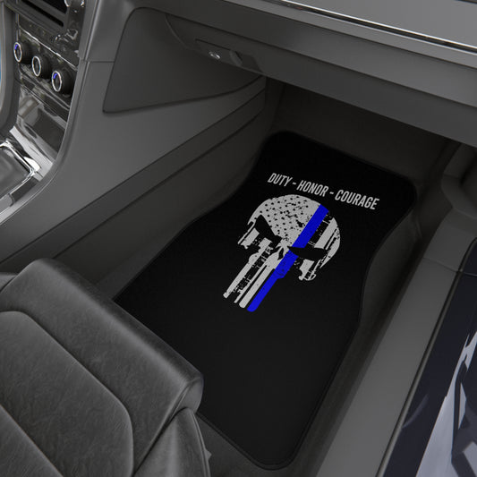 Police Skull premium Car Mat gift collection