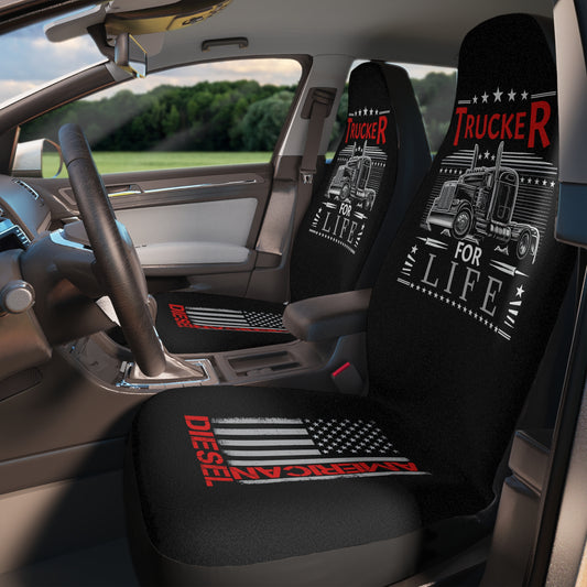 Trucker for Life durable car seat cover gift collection