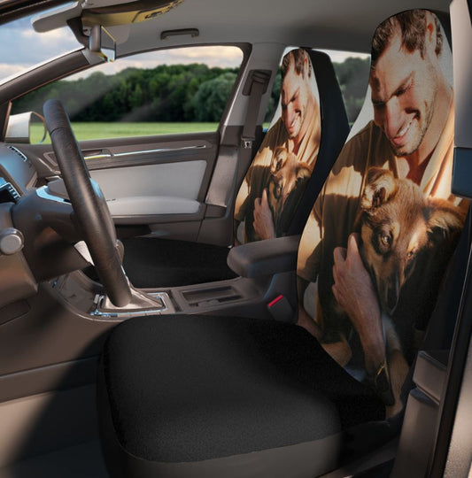 Personalized Dad durable car seat cover gift collection